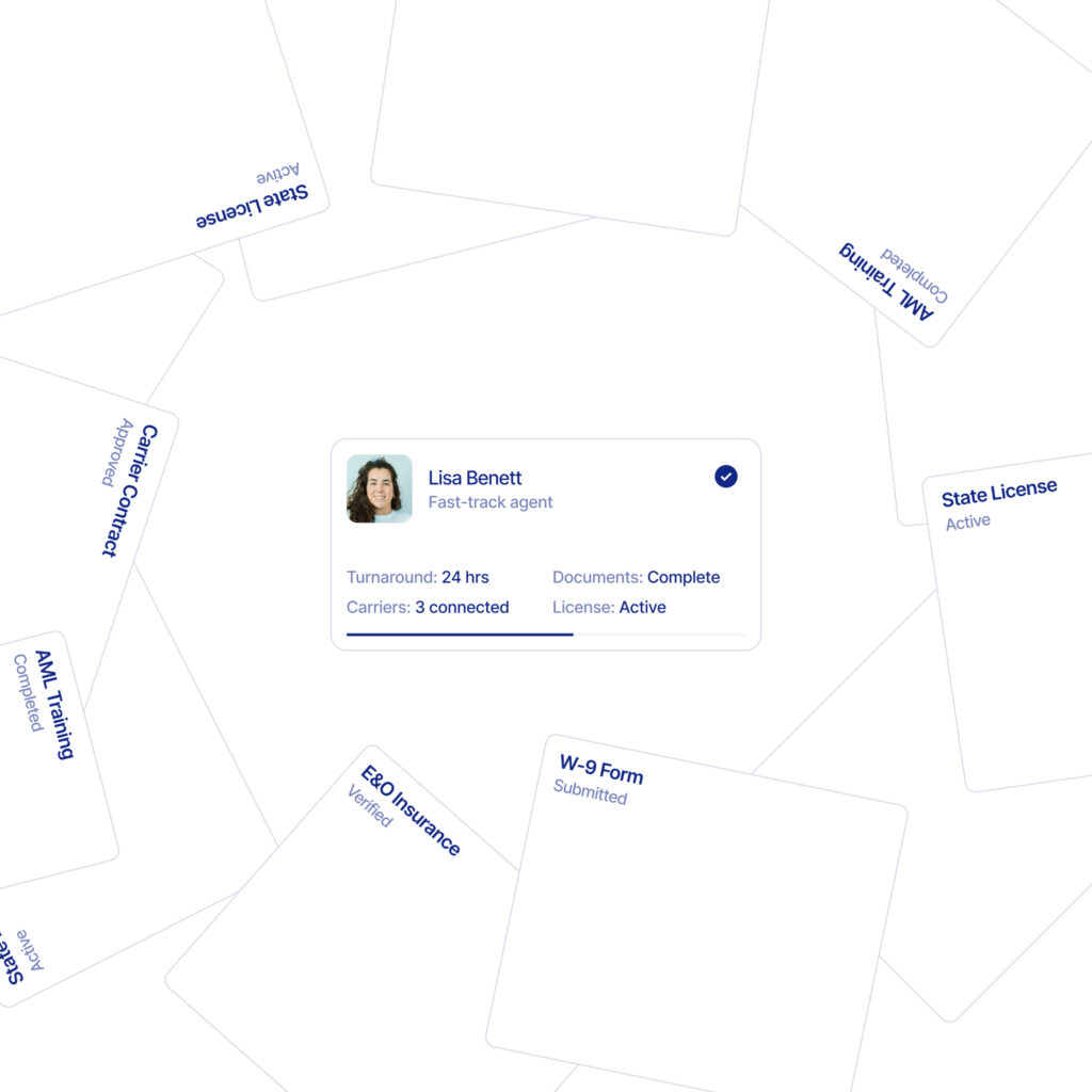 Agent contracting &amp; licensing