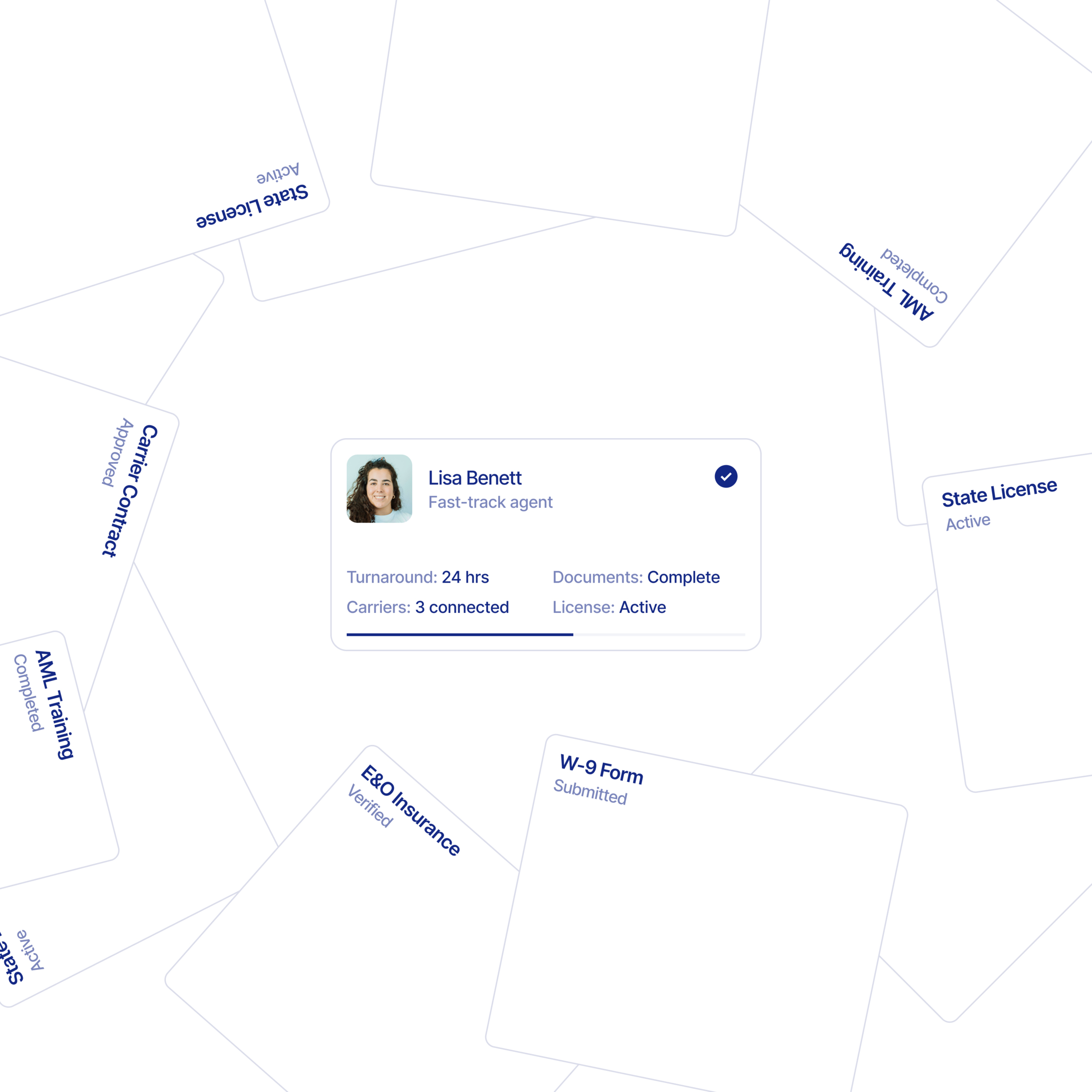 Agent contracting & licensing